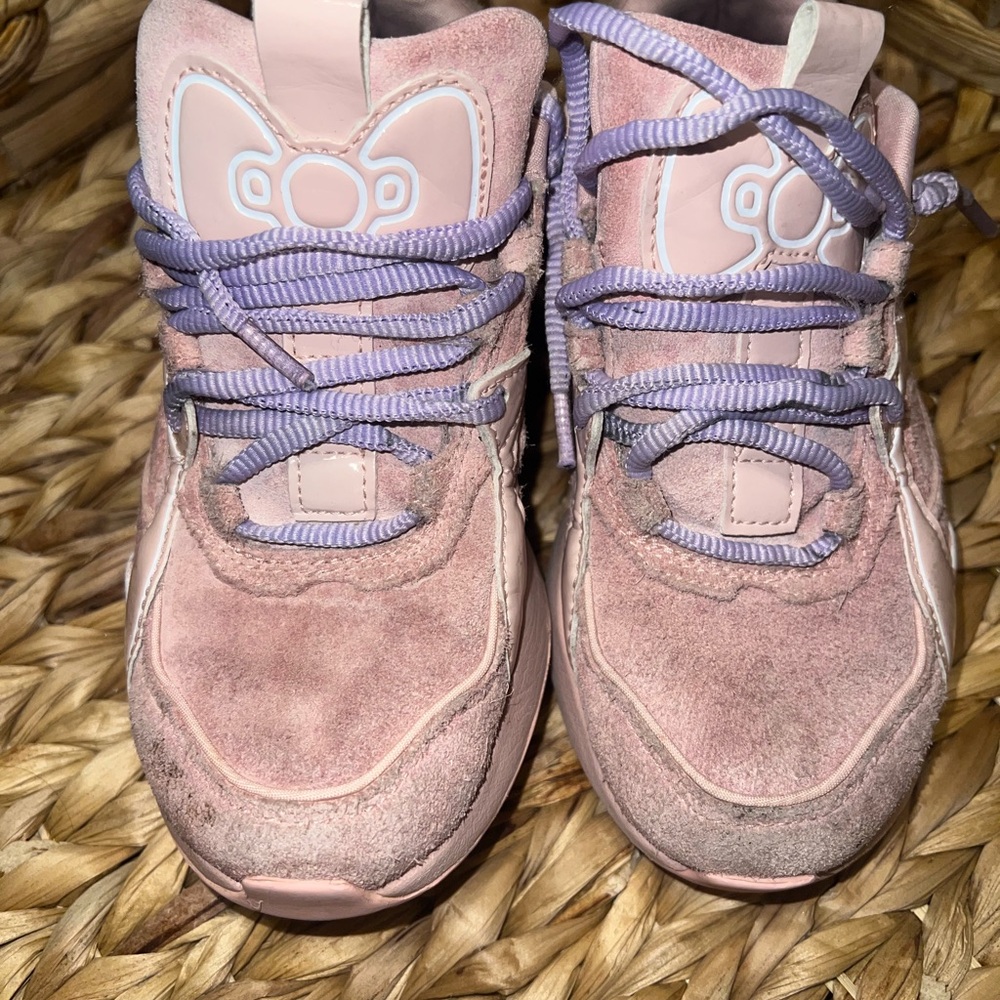 Sanrio Pink and Purple Sneakers with Velcro Straps
